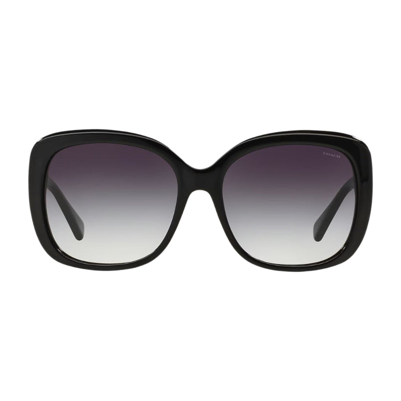 Womens Coach Sunglasses Hc 8158 Black/ Grey Gradient Sunnies
