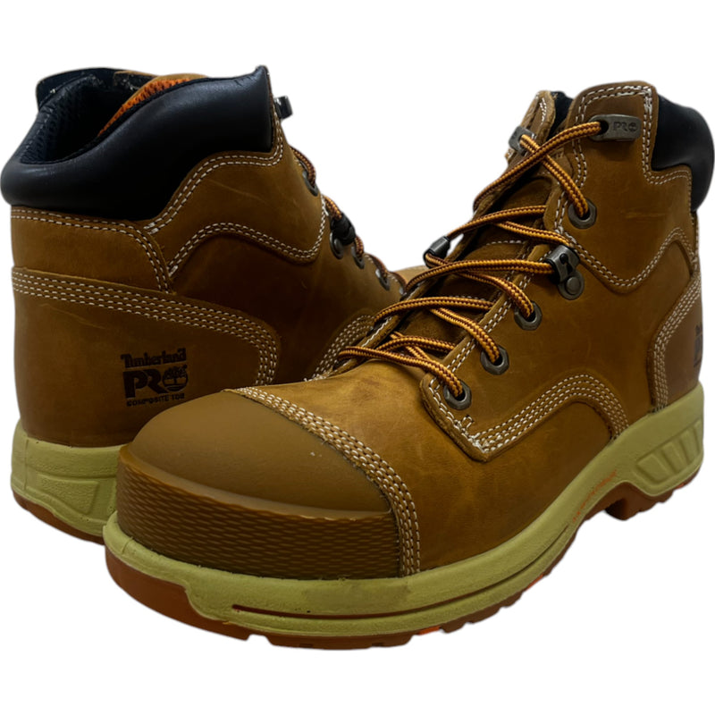 Timberland Mens Pro Helix Hd 6-Inch Composite Toe Wheat Work Boot