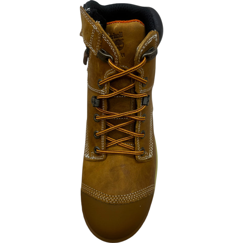 Timberland Mens Pro Helix Hd 6-Inch Composite Toe Wheat Work Boot