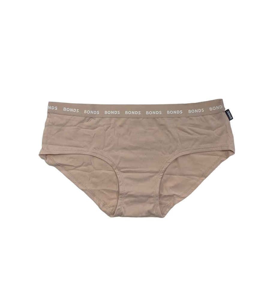 6 Pack Womens Bonds Hipster Boyleg  Natural