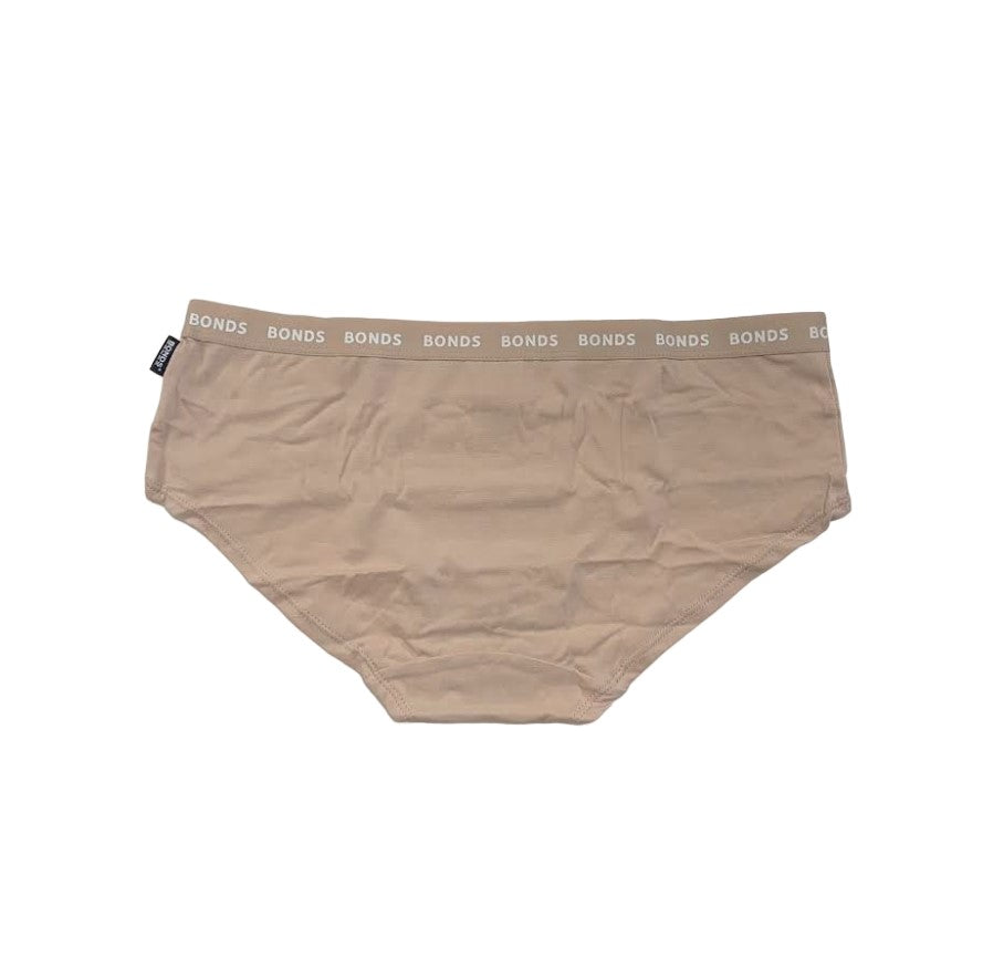 6 Pack Womens Bonds Hipster Boyleg  Natural