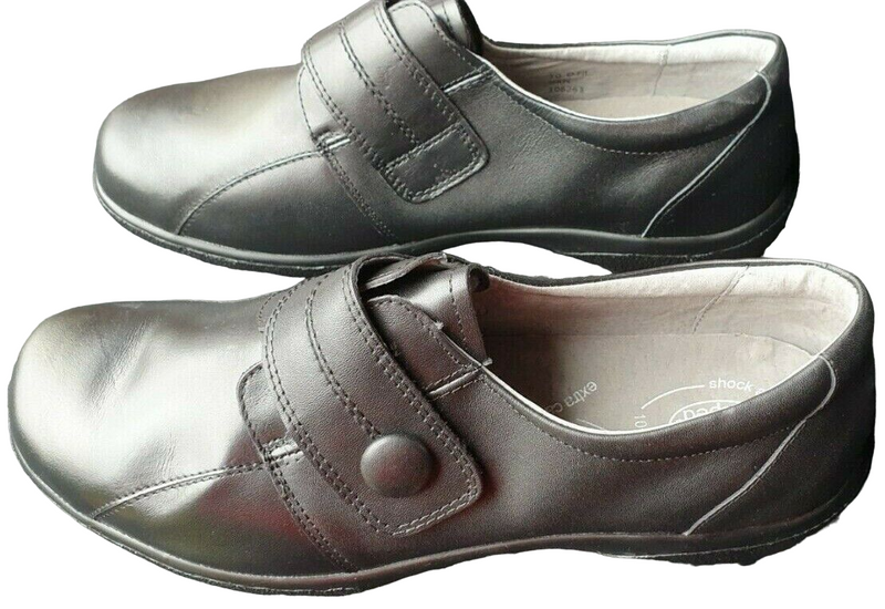 Womens Homyped Jian Black Flats Slip On Shoes