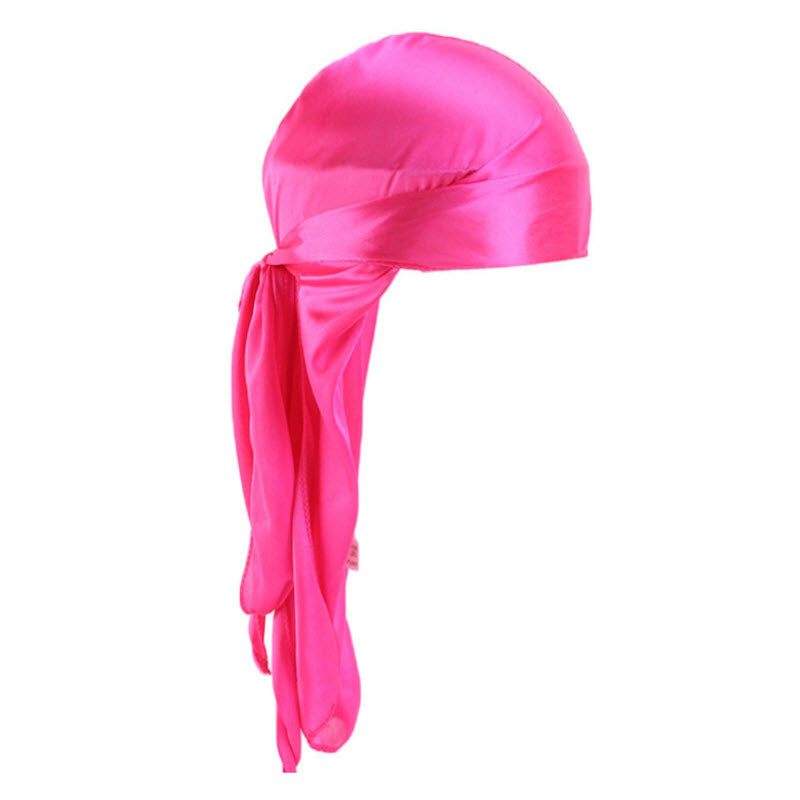 Durag Silky Feel Doo Head Wrap Bandana Soft Cap Unisex Mens Womens Wrap