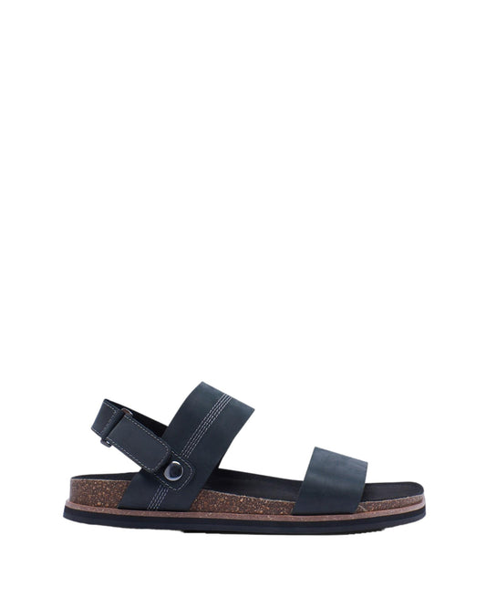 Mens Hush Puppies Cobber Sandals Black