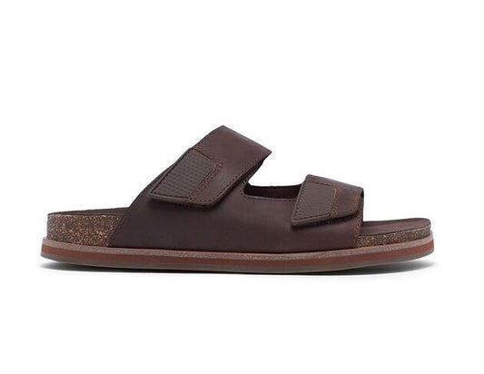 Mens Hush Puppies Cracker Sandals Brown