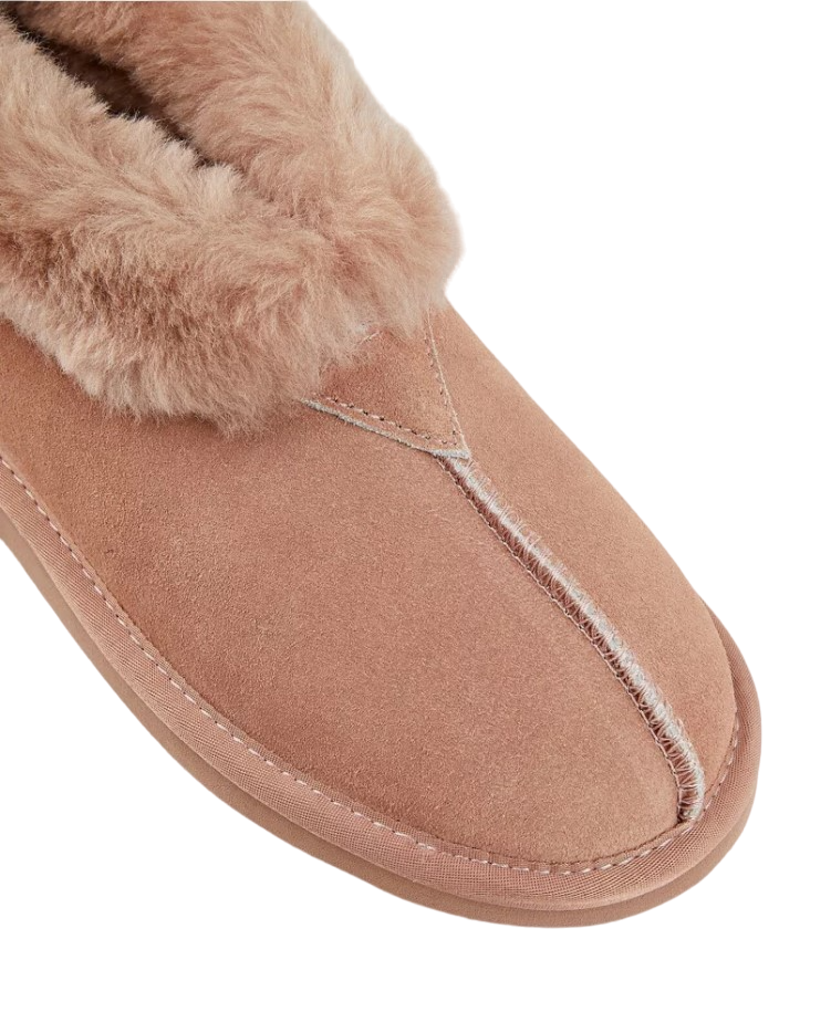 Womens Hush Puppies Lazy Slippers Winter Blush