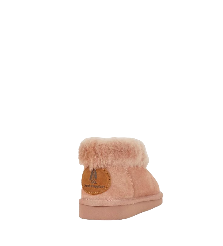 Womens Hush Puppies Lazy Slippers Winter Blush