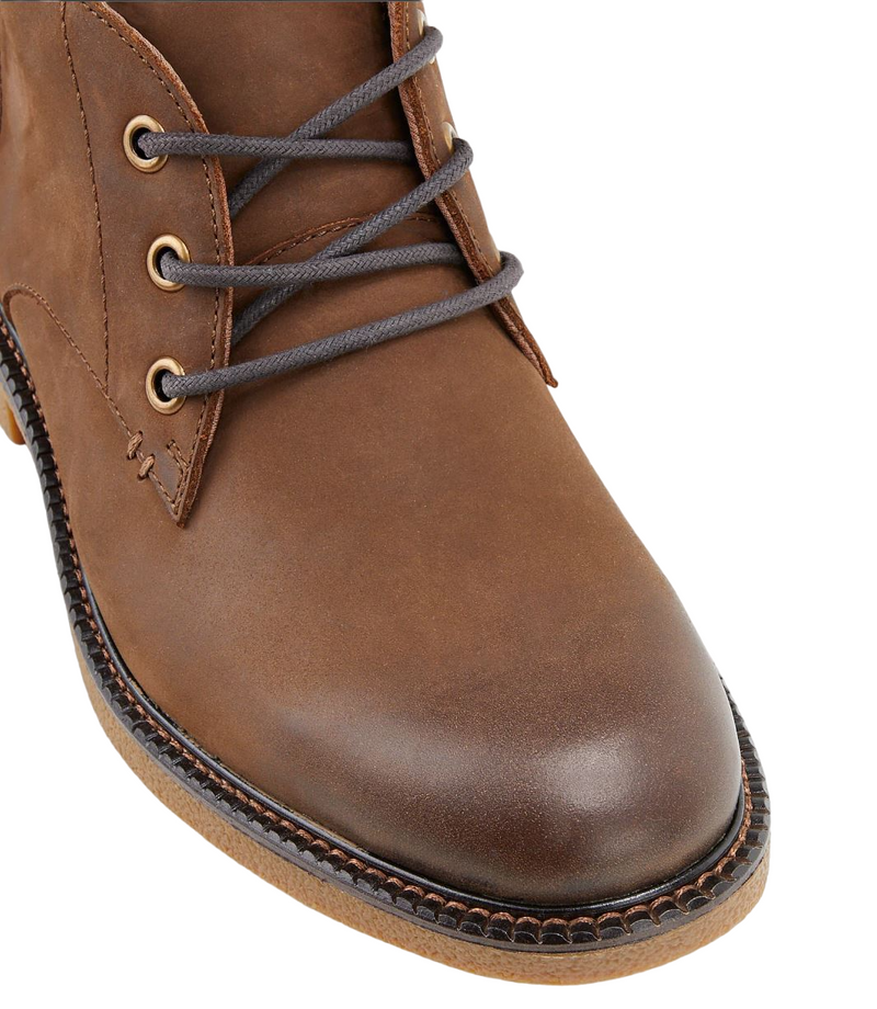 Hush Puppies Michigan Boots Mens Shoes Brown Rub Boot