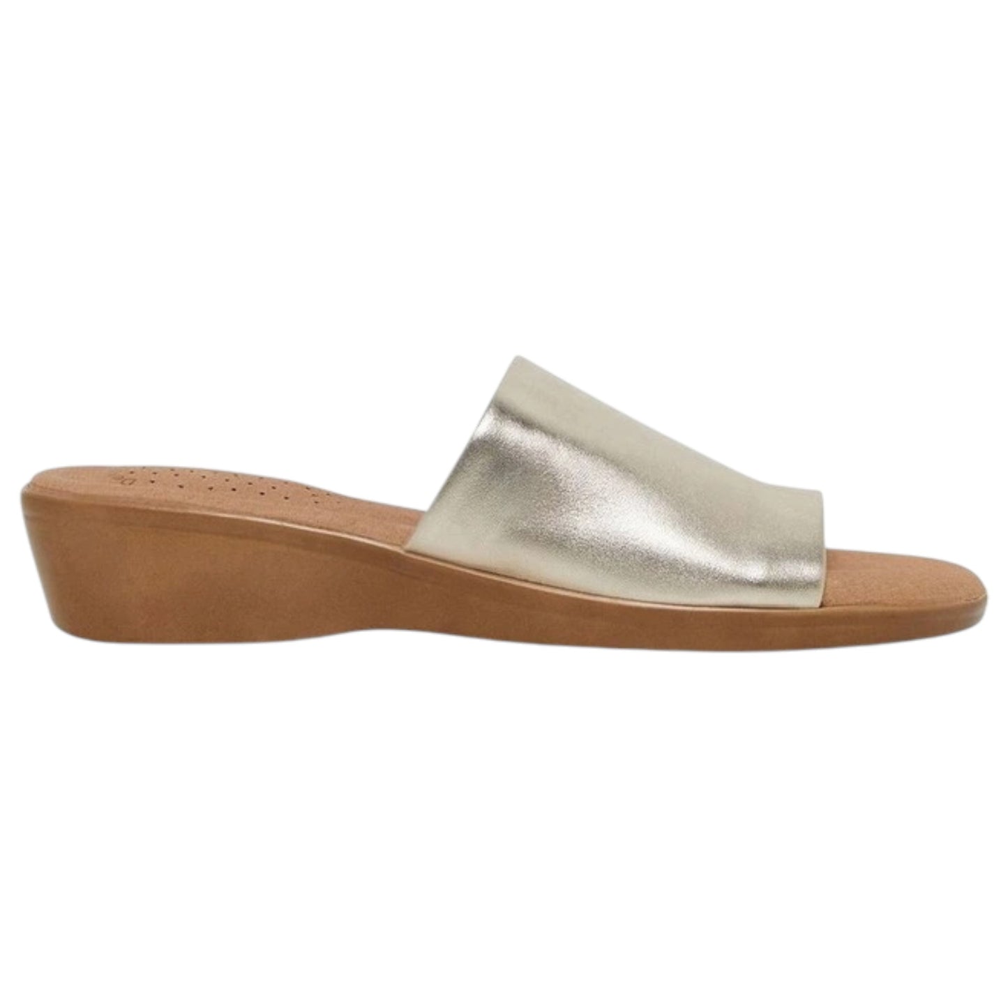 Womens Hush Puppies Coco Slides Champagne