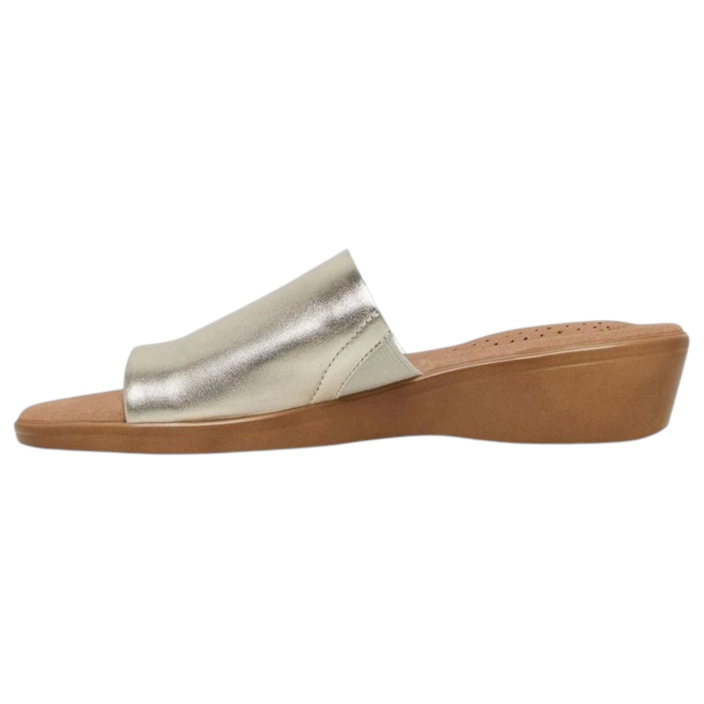 Womens Hush Puppies Coco Slides Champagne