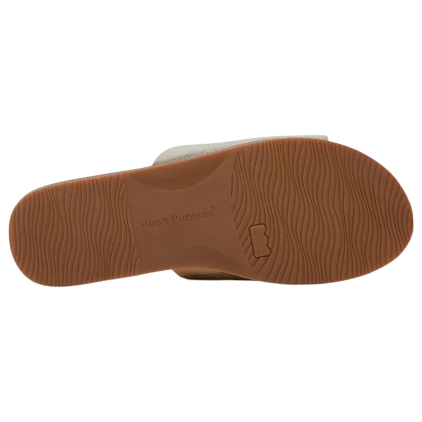 Womens Hush Puppies Paradise Slides Champagne