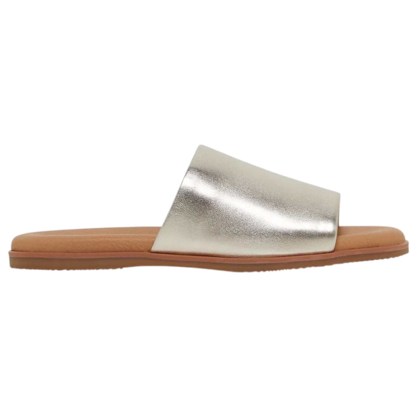 Womens Hush Puppies Paradise Slides Champagne