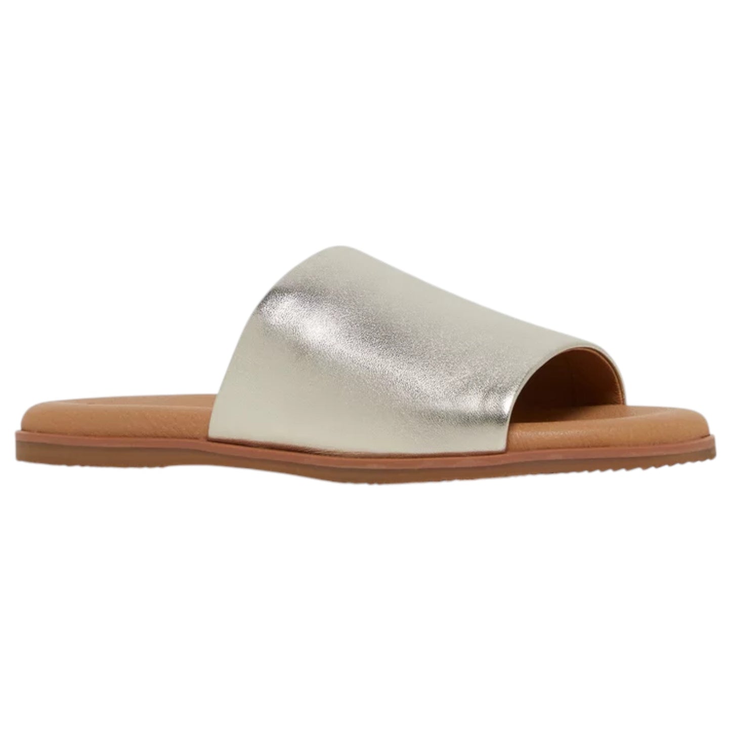 Womens Hush Puppies Paradise Slides Champagne
