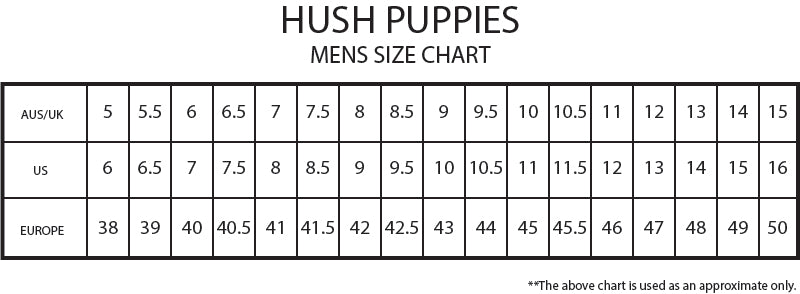 Mens Hush Puppies Borrow Shoes Black