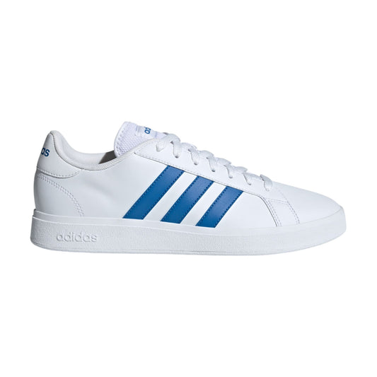 Mens Adidas Grand Court Base 2 Shoes White/Blue