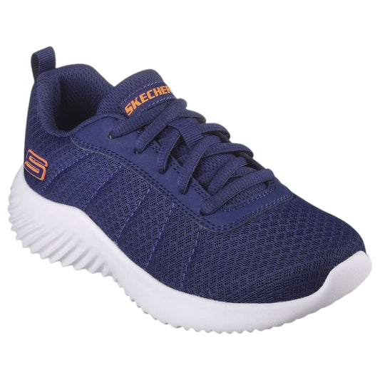 Kids Boys Skechers Bounder Karonik Shoes Navy