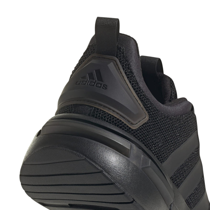 Adidas Mens Racer Tr23 Triple Black Athletic Running Shoes