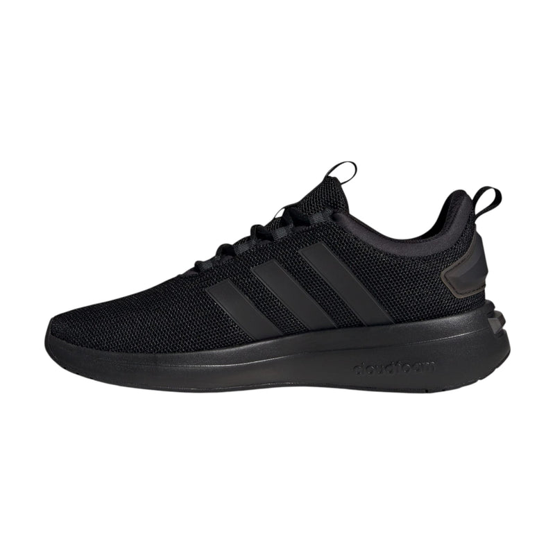 Adidas Mens Racer Tr23 Triple Black Athletic Running Shoes