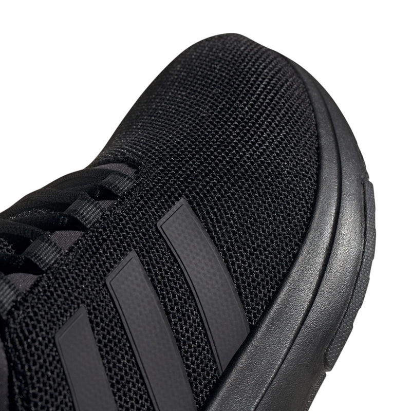 Adidas Mens Racer Tr23 Triple Black Athletic Running Shoes