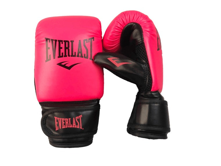 Everlast Tempo Bag Gloves Boxing Box Gym Training Mitt Work Black Pink Red