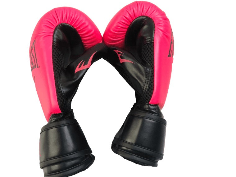 Everlast Tempo Bag Gloves Boxing Box Gym Training Mitt Work Black Pink Red