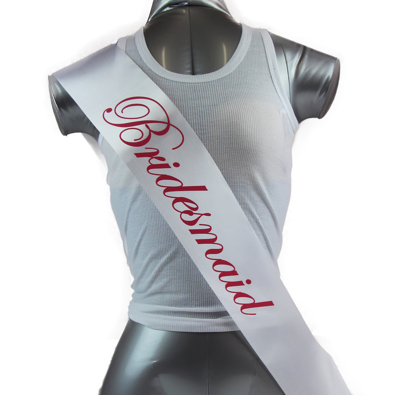 Hens Night Party Bridal Sash Sashes Bride Bridesmaid Maid Of Honour Mother Groom