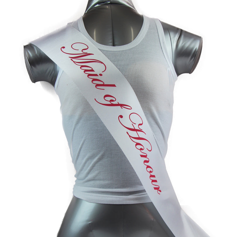 Hens Night Party Bridal Sash Sashes Bride Bridesmaid Maid Of Honour Mother Groom