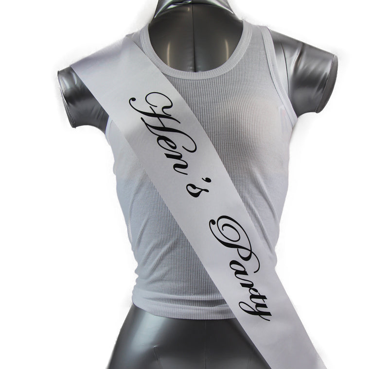 Hens Party Sash Sashes Bride Night Party Bridal Wedding Bridesmaid Bachelorette