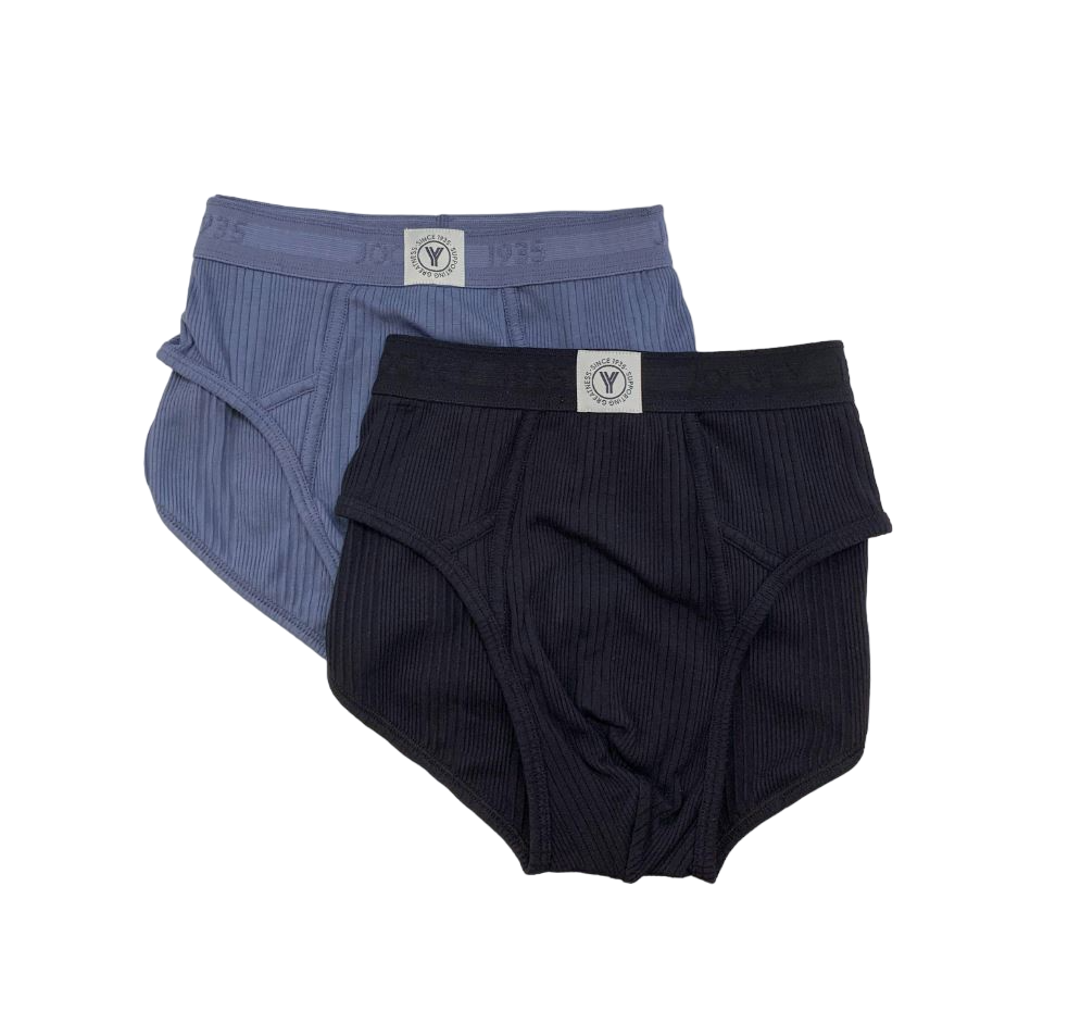 10 Pack Mens Jockey 1935 Y-Front Ribbed Briefs Underwear Multi
