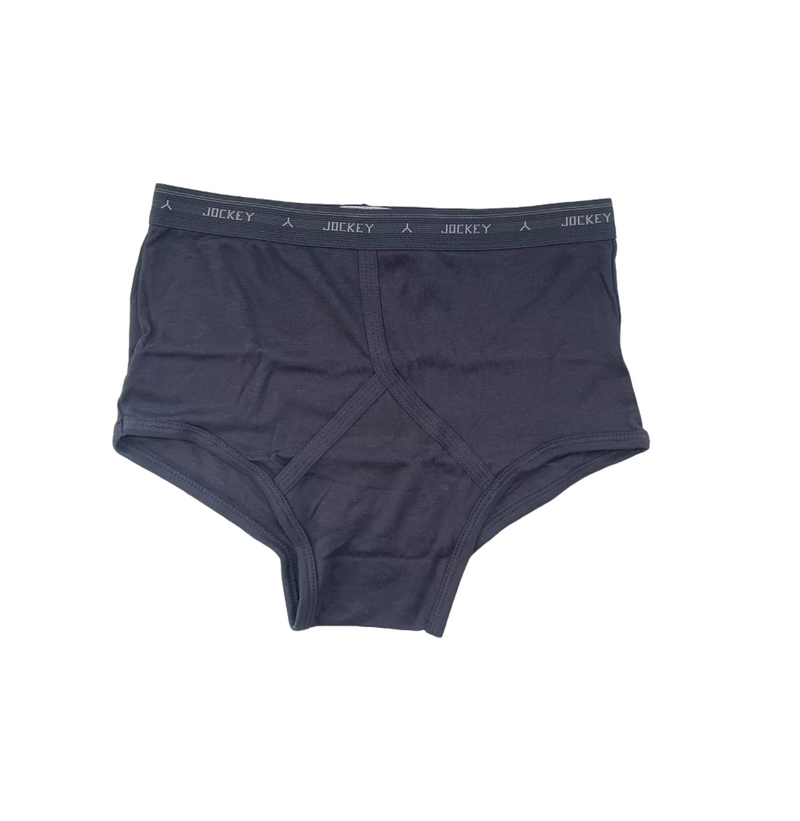 4 x Jockey Mens Y Front Briefs Underwear Undies Light Blue And Charcoal