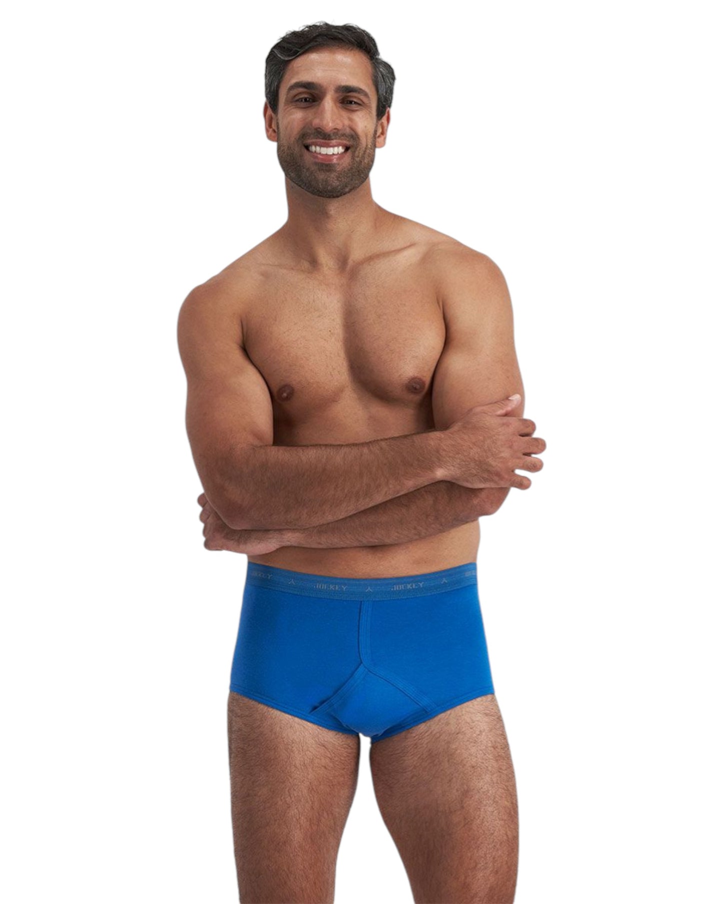 2 Pack Mens Jockey Y-Front Briefs Underwear Blue