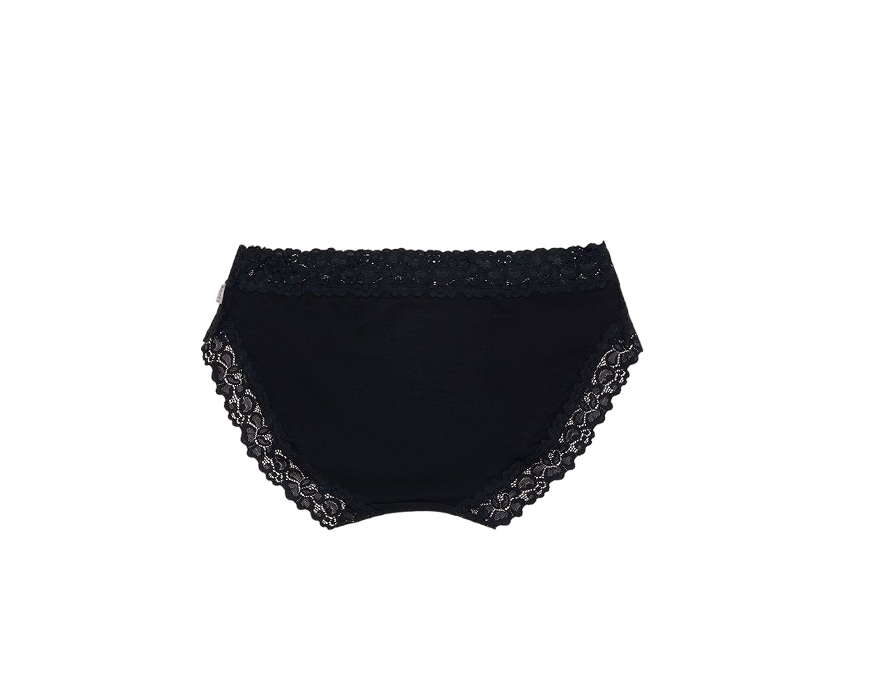 Womens Jockey Parisienne Bamboo Bikini Briefs Underwear Black
