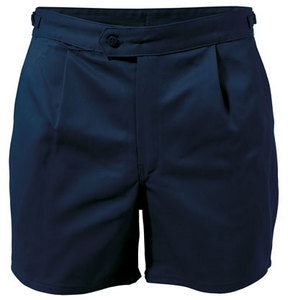 Mens KingGee Drill Utility Shorts Navy