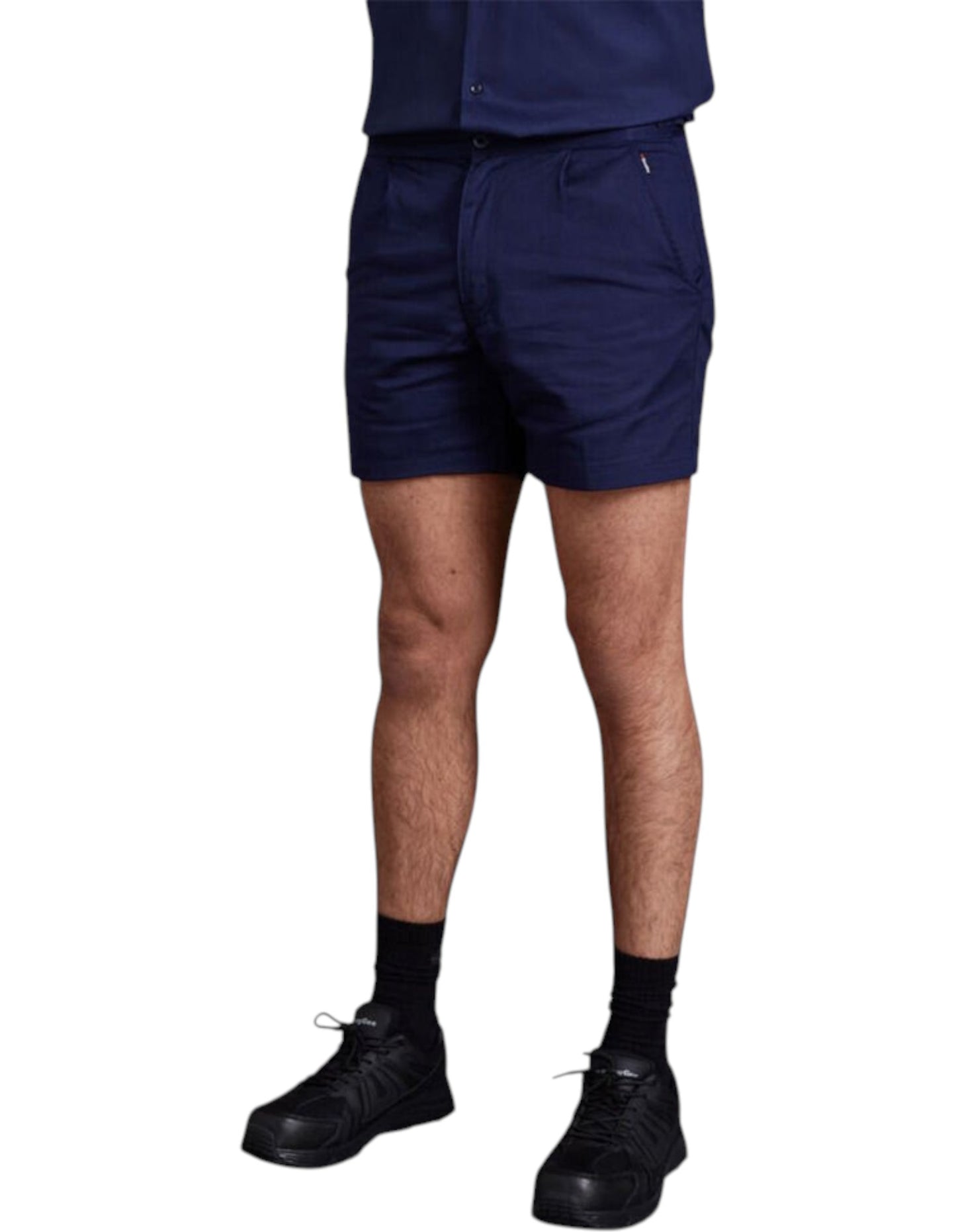 Mens KingGee Drill Utility Shorts Navy