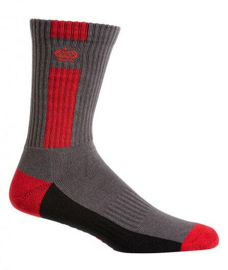 10 x Kinggee Work Socks Multi-Colour Crew