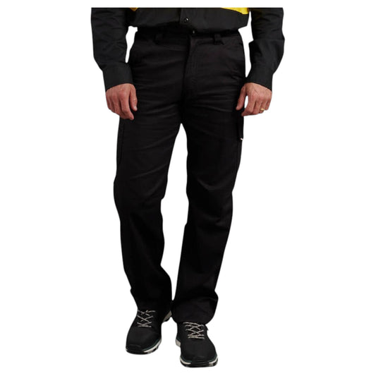 Mens KingGee Workcool 2 Lightweight Ripstop Workwear Pants Black