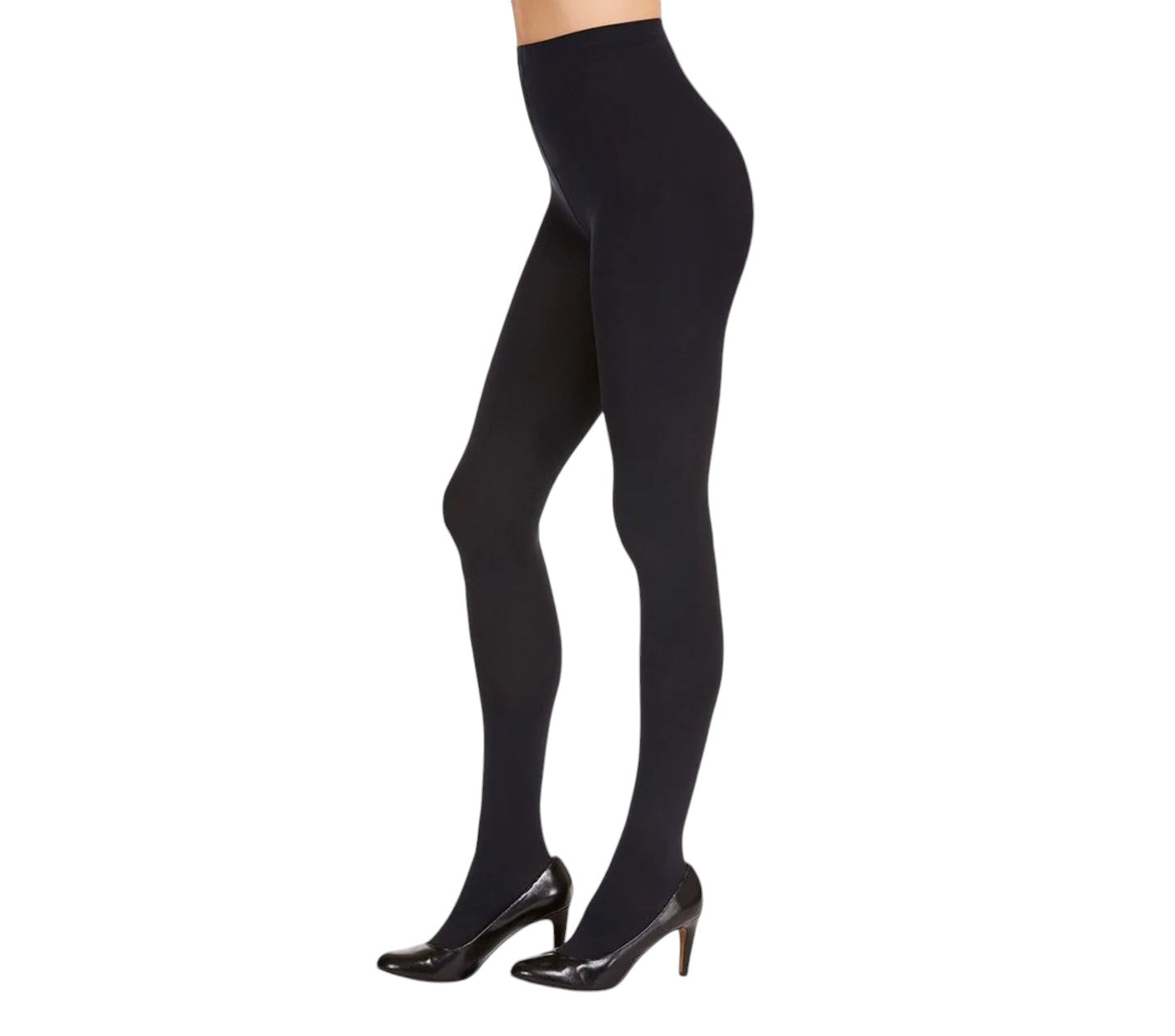 2 Pack Womens Kayser 70 Denier Opaque Tights Stockings Black