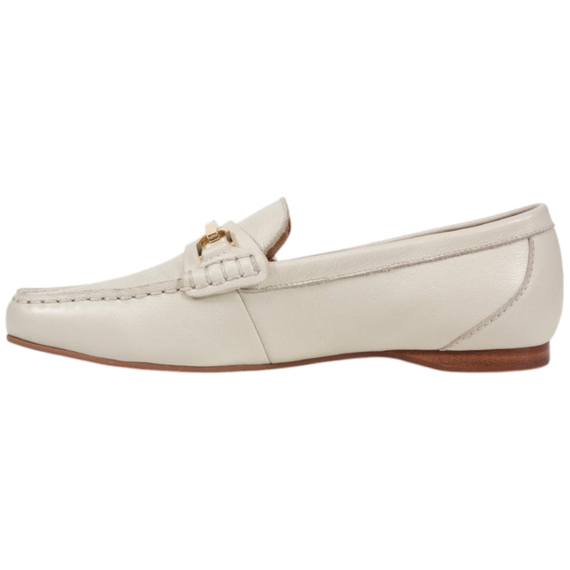 Womens Hush Puppies Keeper Flat Flats Ecru