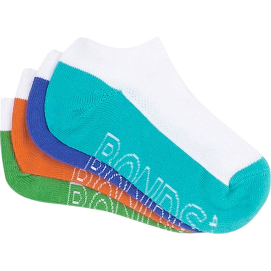 4 Pack Kids Boys Bonds Cushioned Low Cut Socks Multi