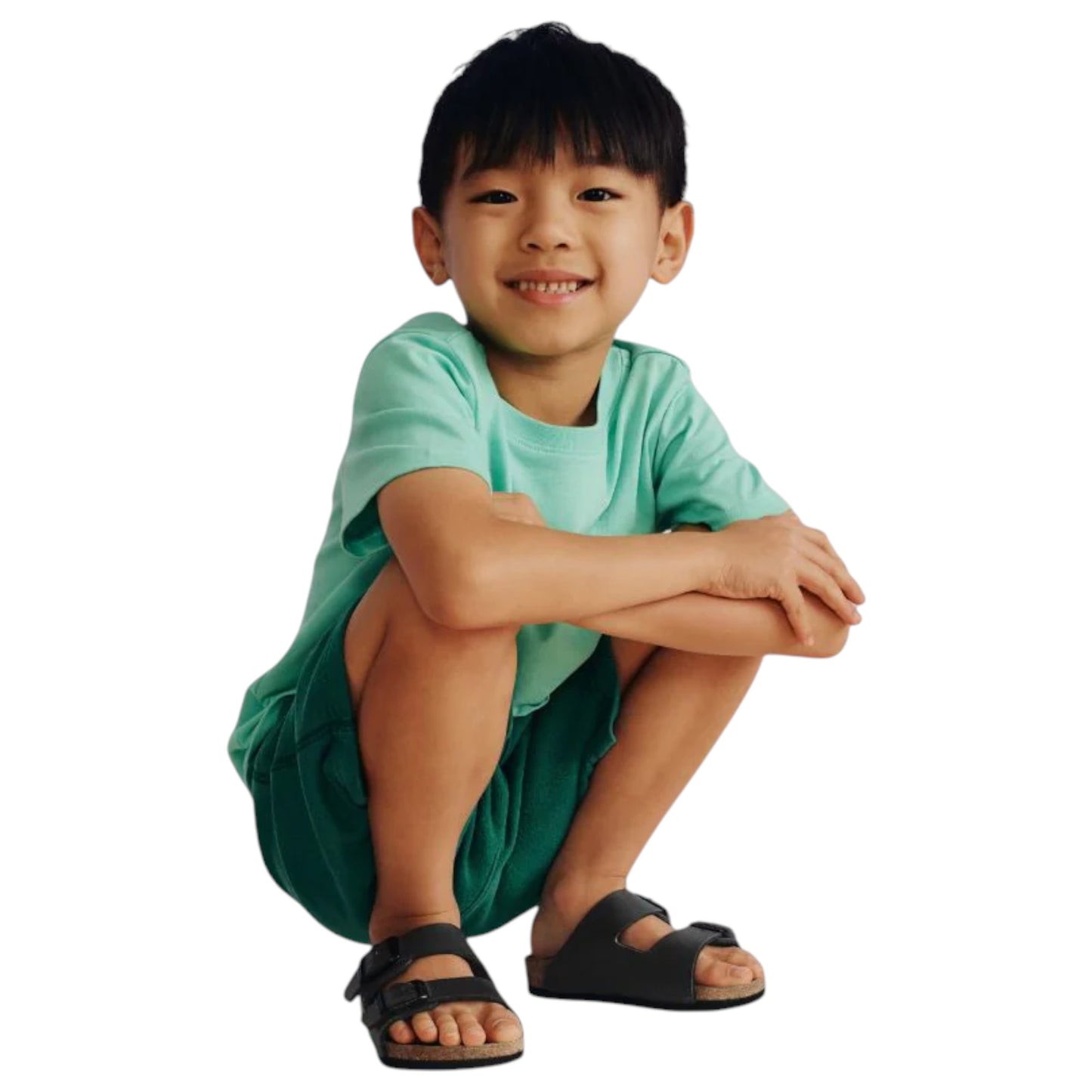 Kids Boys Birkenstock Arizona Birko-Flor Narrow Narrow Sandals Black