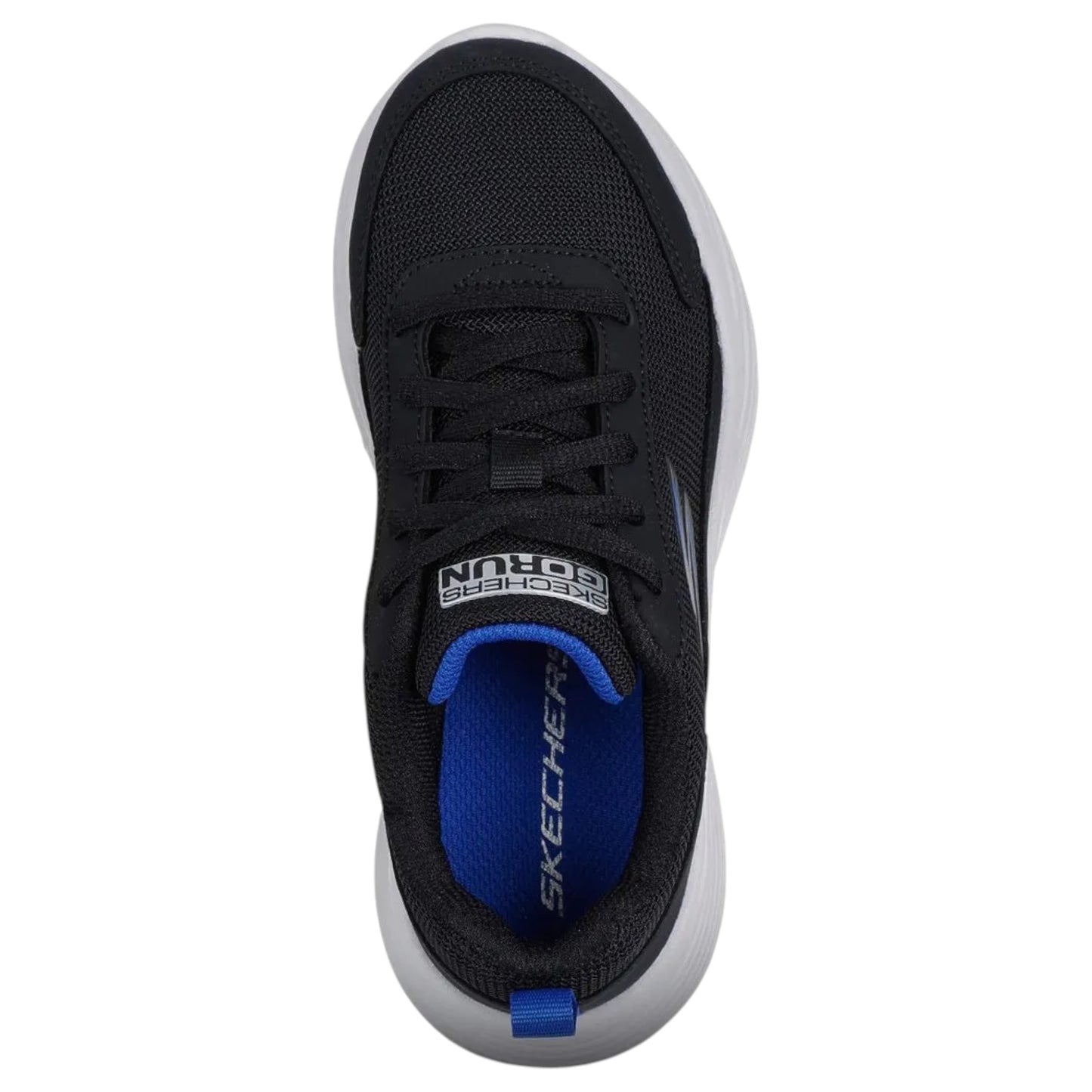 Kids Boys Skechers Go Run 400 V2 Athletic Shoes Black Royal