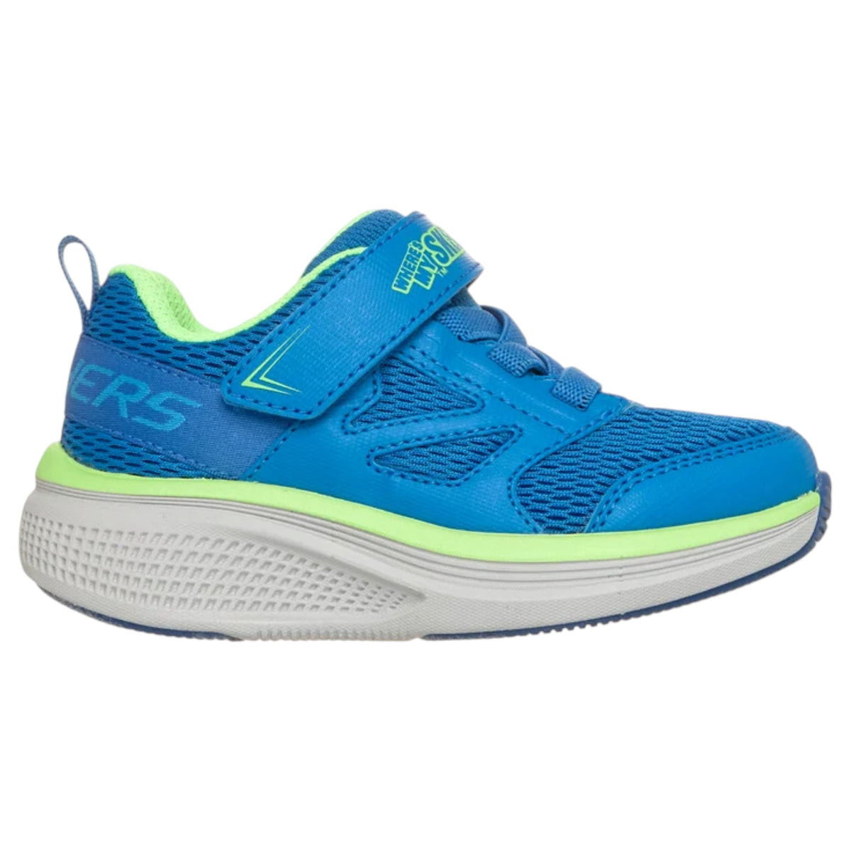 Kids Boys Skechers GO Run Elevate 2.0 - Where's My Skechers Athletic Shoes Blue