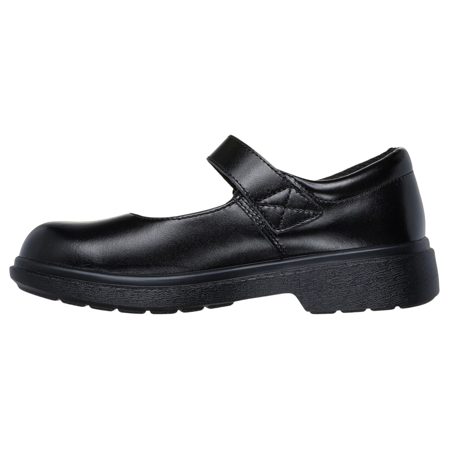 Kids Girls Skechers Smooth Tracks Mary Jane Athletic Shoes Black