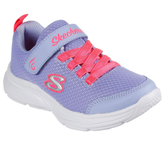 Infant Girls Skechers Wavy Lites - Blissfuly Free Shoes Purple