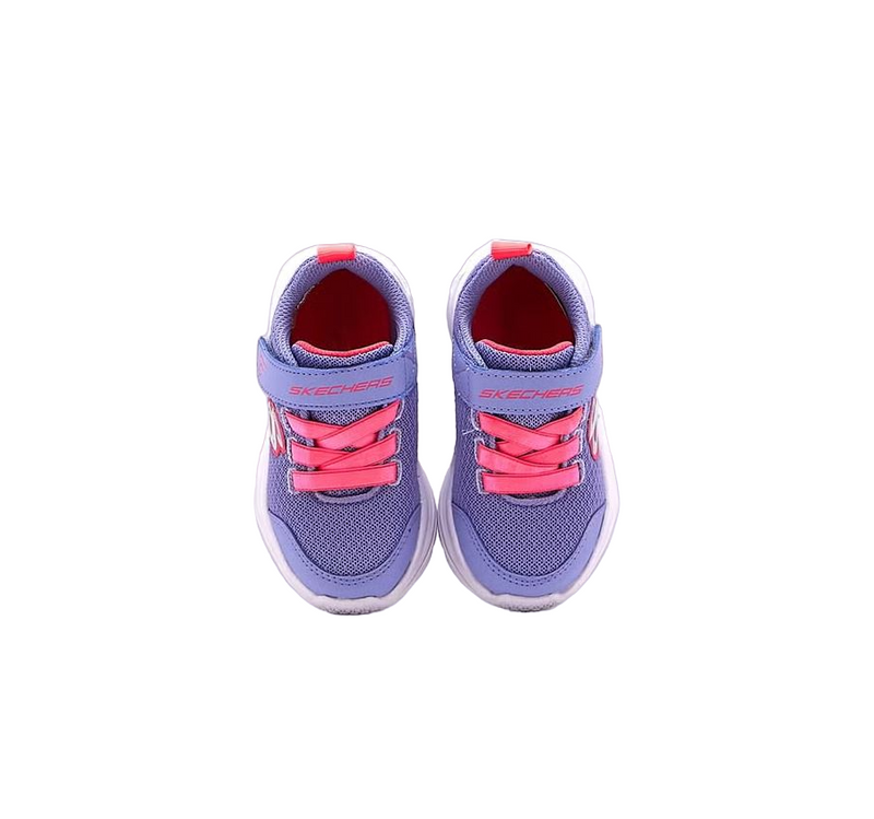 Kids Girls Skechers Wavy Lites - Blissfuly Free Shoes Purple