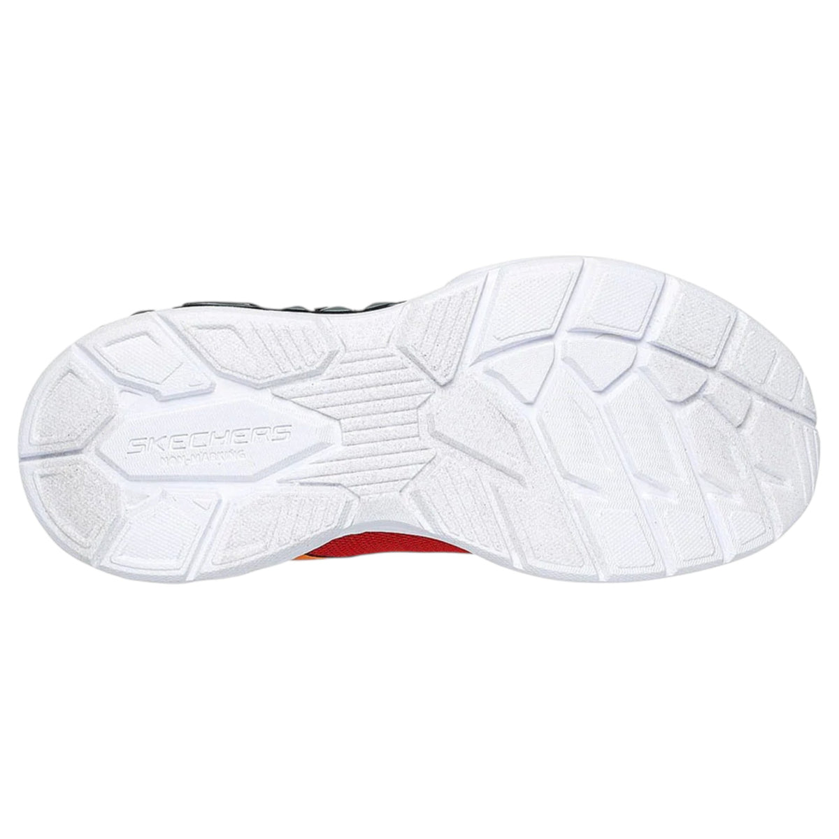 Kids Boys Skechers S-Lights: Light Storm 3.0 Shoes Black Red