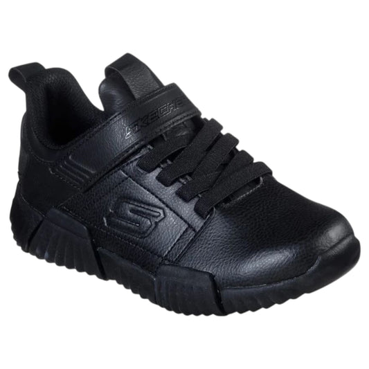 Kids Boys Skechers Durablox Shoes Black