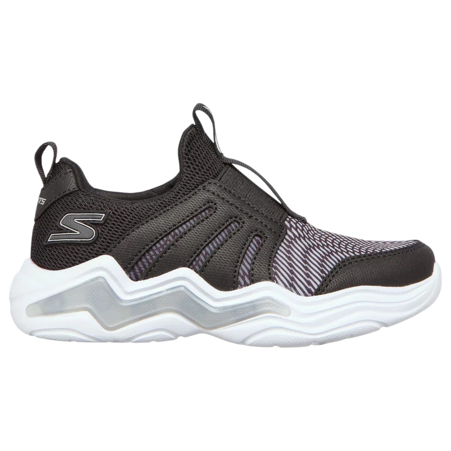 Kids Boys Skechers Erupters Iv - Zandor Shoes Black / Silver
