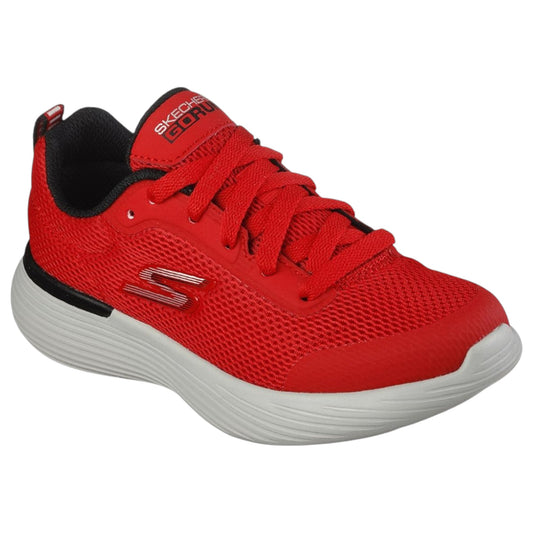 Kids Boys Skechers Go Run 400 V2 - Omega Shoes Red / Black