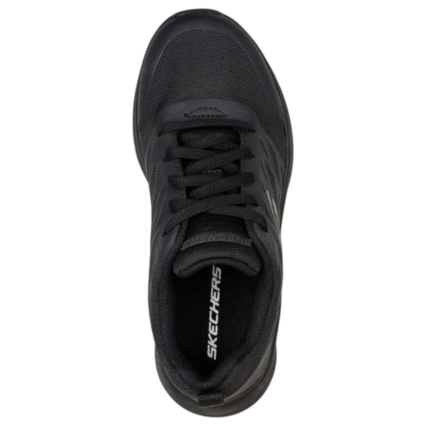 Kids Boys Skechers Microspec - Quick Sprint Shoes Black/Black